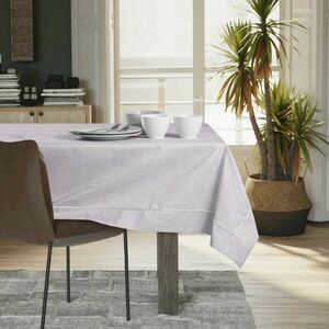 Asztalterítő Vesta világoslila dombornyomott modern 140x450 AmeliaHome kép