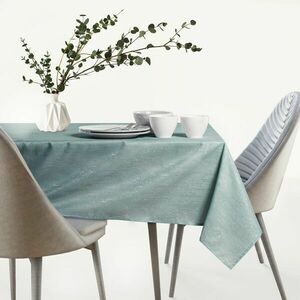 Asztalterítő Vesta mentazöld dombornyomott modern 140x160 AmeliaHome kép