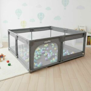 Pepita XXL Járóka lecipzározható oldallal és műanyag labdákkal 18... kép