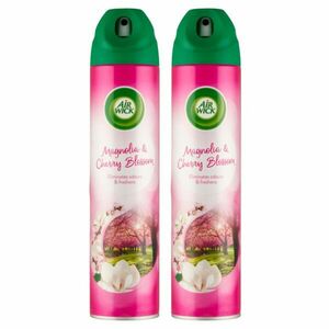 Air Wick Magnólia és cseresznyevirág Aeroszol Spray 2x300ml kép
