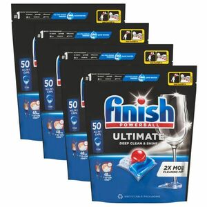 Finish Ultimate All in 1 Regular Mosogatógép kapszula 4x50db kép