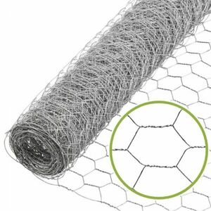 Csibefonat horganyzott 100cm osztás: 25x25mm átm: 0.8mm kép