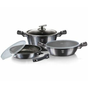 Berlinger Haus Metallic Line Carbon Pro Edénykészlet 6 részes, le... kép