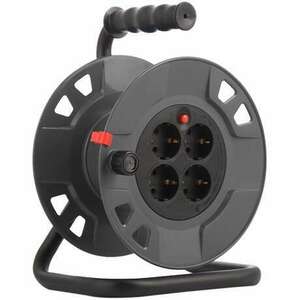 Entac Kábeldobos hosszabbító 4 foglalat 20m ESCRG4-20 kép