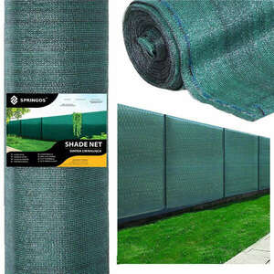 Springos Árnyékoló háló, 140 g/m2, 90%-os, 1x50m, 200 db kötegelő... kép