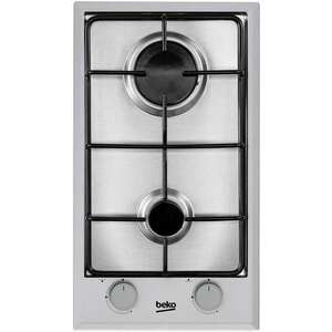 Beko HDCG-32220 SX Beépíthető gáz főzőlap, 51 cm, 2 főzőzóna, Inox kép