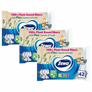 Zewa Kids nedves Toalettpapír 3x42db kép