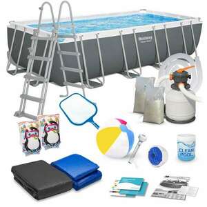 Kerti kerti medence 549x274x122cm 17in1 bestway 56466n kép