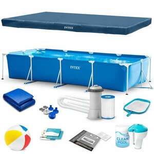 Intex fémvázas medence 450 x 220 x 84 cm szett 28273 kép