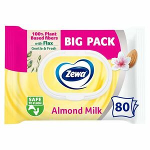 Zewa Almond Milk Bigpack Nedves Toalettpapír 80db kép