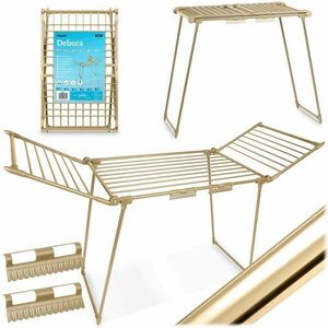 Massido Debora álló összecsukható Ruhaszárító - Arany kép