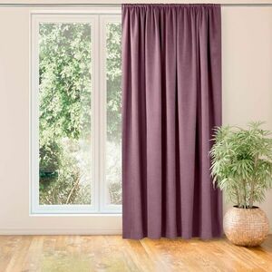 Sötétítő függöny MILANA világoslila bújtató 5 cm zsenília 220x225 HOMEDE kép