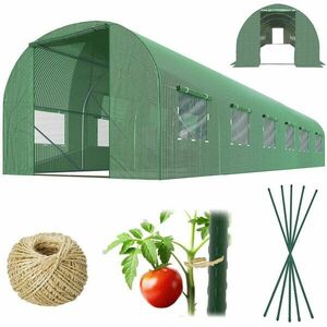 Plonos kerti Alagút 3x6m (18m2) - Zöld kép