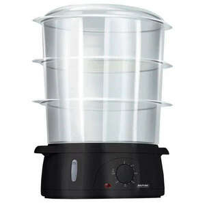 MPM MPA-02 800 W, 0-60 perc, 10 l Fekete-Átlátszó rizsfőző kép