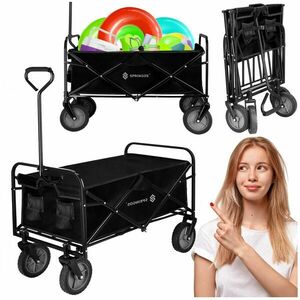 Springos Utazókocsi 89x52x83cm, 80kg kép