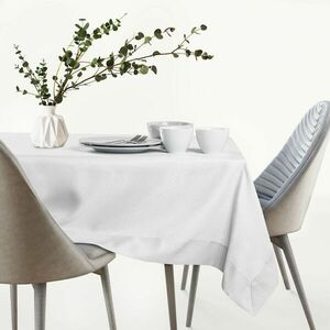 Asztalterítő Empire fehér sima klasszikus 40x120 AmeliaHome kép