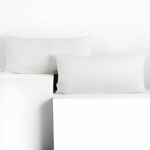 Díszpárnahuzat AMBER fehér dzsörzé 40x120 DecoKing kép