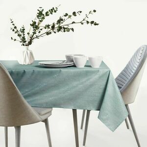 Asztalterítő Vesta mentazöld dombornyomott modern 155x450 AmeliaHome kép