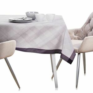 Asztalterítő MILLUZA krémű metálfényes motívum klasszikus 30x120... kép