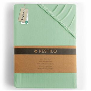 Lepedő AMBER szín mentazöld stílus klasszikus anyag dzsörzé 180-2... kép