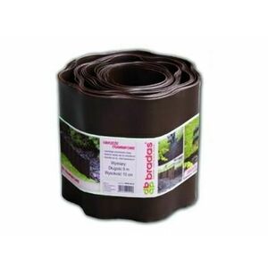 Univerzális ágyásszegély 9 m x 25 cm, barna (K12/36) kép