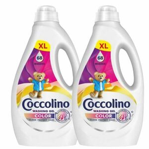 Coccolino Color folyékony Mosógél 2x2, 72L - 136 mosás kép