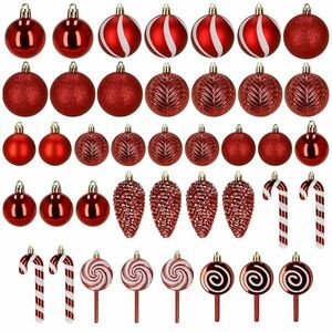 Ca0978 40 darabos karácsonyi gömbkészlet kép