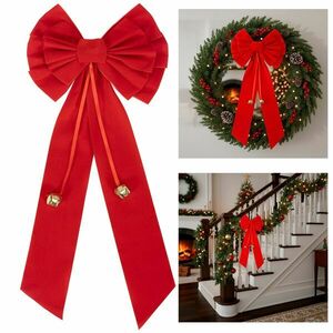 Ca1449 Karácsonyi masni 20 x 49 cm kép