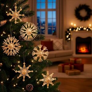 Ca1470 karácsonyi díszek 6/11 cm 48 db. kép