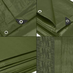 Ga2182 ponyva 4 x 5 m zöld kép