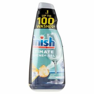Finish Ultimate Hygiene+ Gel Citrom Gépi mosogatógél 100 mosogatá... kép