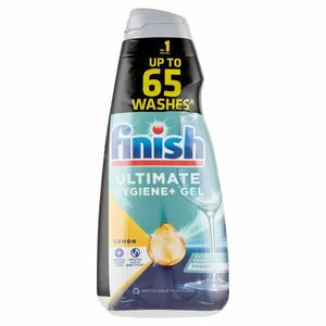 Finish Ultimate Hygiene+ Gel Citrom Gépi mosogatógél 65 mosogatás 1300ml kép