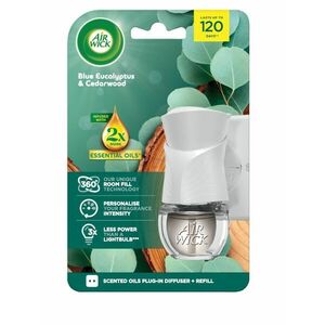 Air Wick Elektromos légfrissítő készülék Eukaliptusz és Cédrusfa... kép
