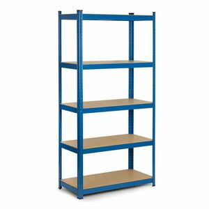 Humberg Fém ipari polcrendszer MDF lapokkal 180x90x40cm - 875kg t... kép