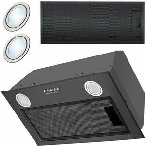 Berdsen Beépíthető páraelszívó, 380m3/óra, 3 fokozat, LED világít... kép