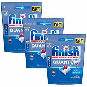 Finish Quantum All in 1 Regular Mosogatógép kapszula 3x60db kép