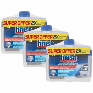 Finish Regular Mosogatógép tisztító 3x500ml kép