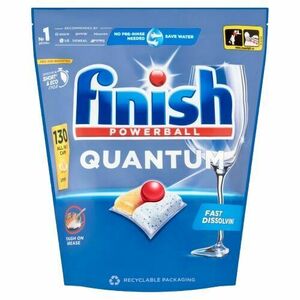 Finish Quantum All in 1 Lemon Mosogatógép kapszula 130db kép