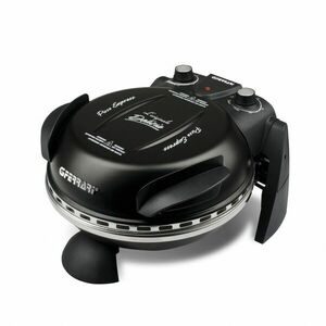 G3 Ferrari G10006 Delizia EVO BLACK olasz házi Pizzasütő, 400°C, ... kép