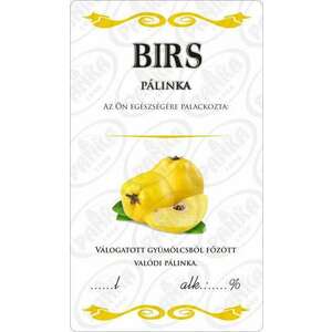 Matrica birs pálinka 50 db/csom kép