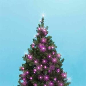 Somogyi LED-es beltéri fényfüzér pink 100 LED KII 100/P kép