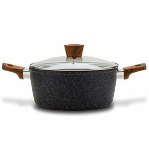 Somogyi 10-144-120 Nava 20cm Lábas - Fekete kép