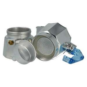 Ghidini 1360PC Italexpress Kotyogós Kávéfőző 1 személyes, Inox kép