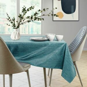 Asztalterítő Vesta tengerzöld dombornyomott modern 30x100 AmeliaHome kép