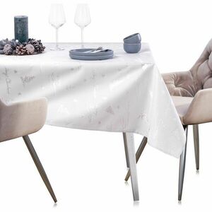 Asztalterítő Christmas Eve fehér nyomott ünnepi 140x260 AmeliaHome kép