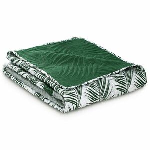Ágytakaró TROPICAL BONAIRE üvegzöld nyomott modern mikroszálas 17... kép