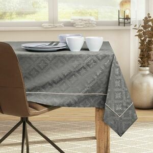 Asztalterítő Maya barna nyomott klasszikus 160x160 DecoKing kép