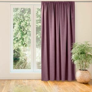 Sötétítő függöny MILANA szín világoslila stílus klasszikus bújtat... kép