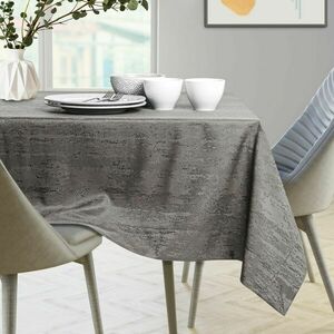 Asztalterítő Vesta barna dombornyomott modern 120x120 AmeliaHome kép