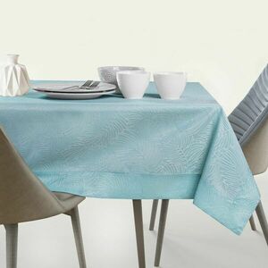 Asztalterítő Gaia kék dombornyomott 120x160 owal AmeliaHome kép